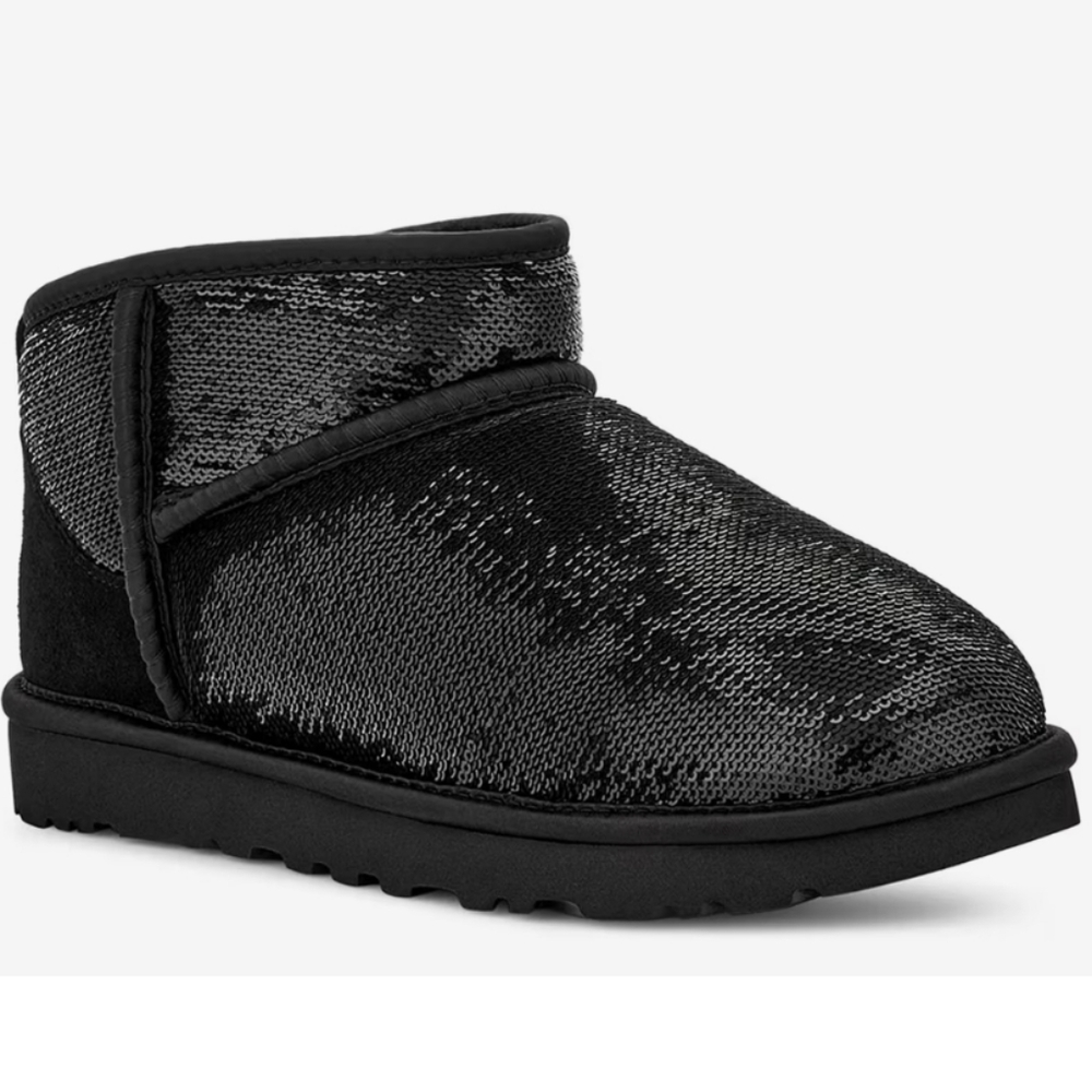 UGG Black Sequin Boots